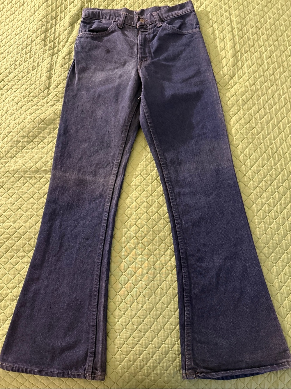 Vintage Levi’s 70s orange tab 542 boot cut jeans 28 x 31 USA made